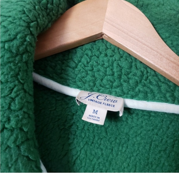 J. Crew Vintage Snap Collar Polartec Sweater - Picture 5 of 13
